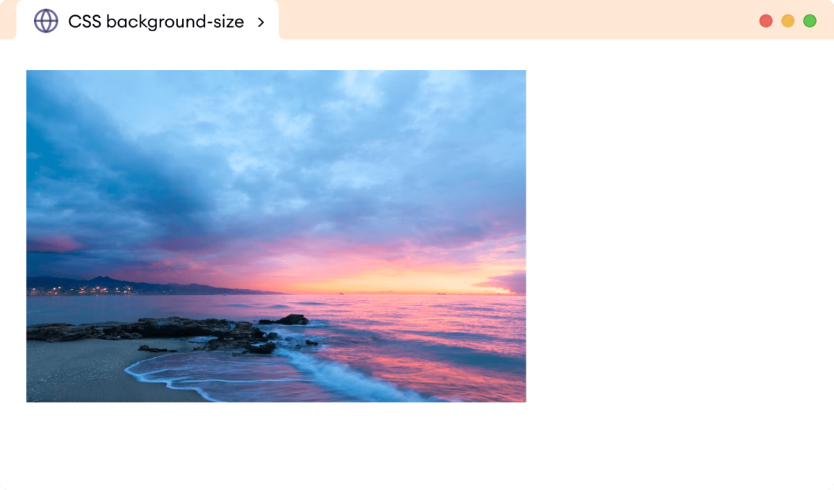 CSS Background-Size Contain Example CSS Background-Size Contain Example Description
