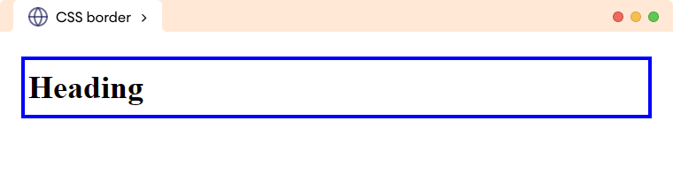 CSS Border Example CSS Border Example