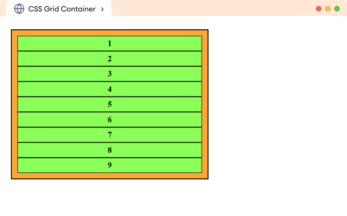 CSS Grid Layout Example CSS Grid Layout Example
