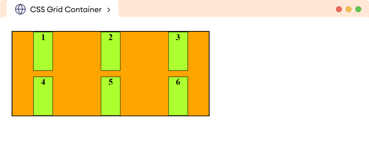 CSS Justify-Content Space-Around Example CSS Justify-Content Space-Around Example