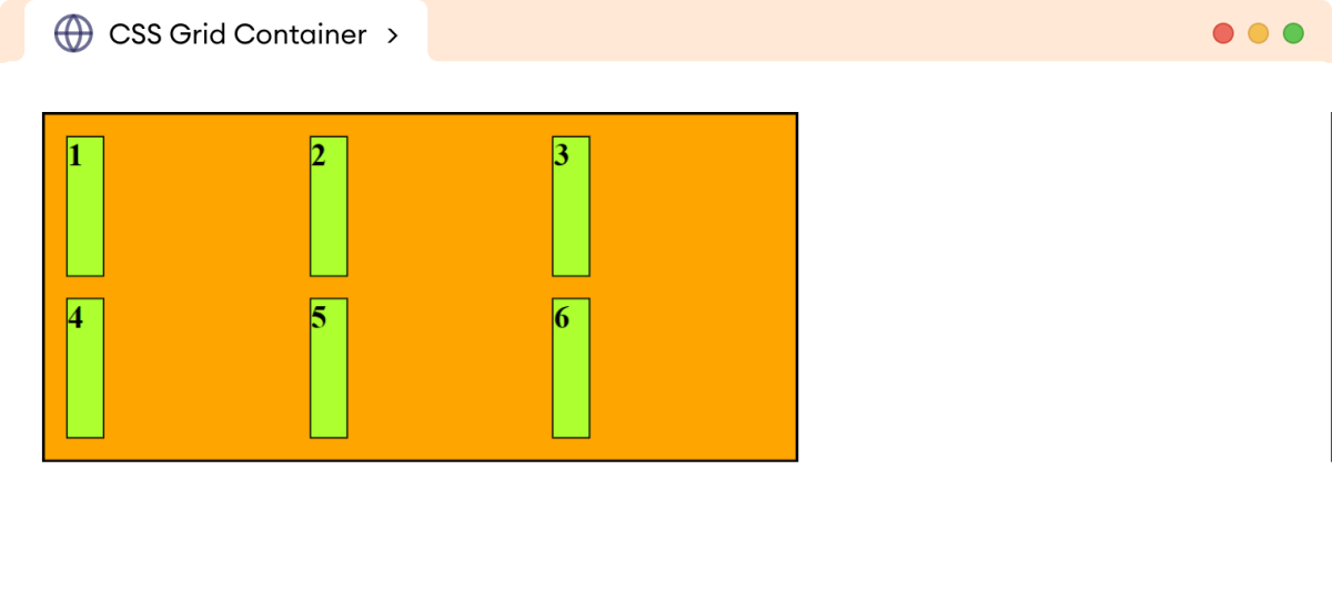CSS Justify-Items Start Example CSS Justify-Items Start Example
