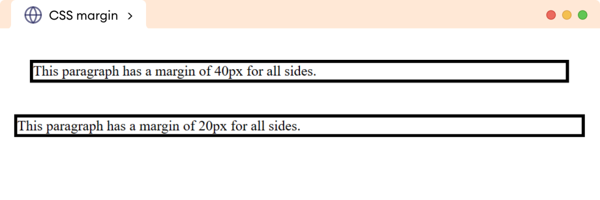 CSS Margin Collapsing Example CSS Margin Collapsing Example