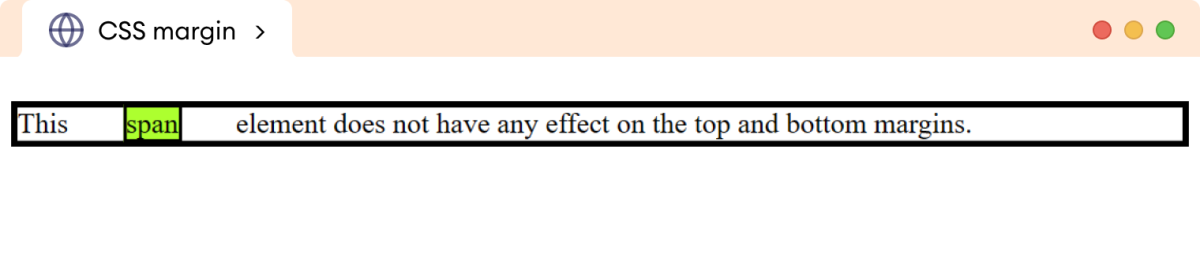 CSS Margin Inline Example CSS Margin Inline Example