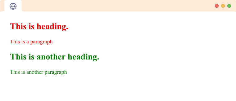 HTML Div CSS Example HTML div element styled with css