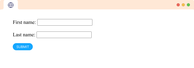 HTML Input type image tag example An Input Tag type image within a form