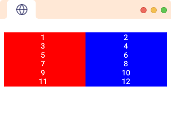 Flexible Layout with css Flexible layout example at below 600px screensize