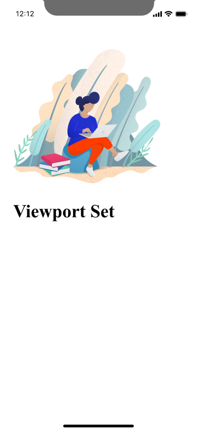 Programiz site on Mobile with viewport set Programiz.com as seen on mobile with viewport meta tag set
