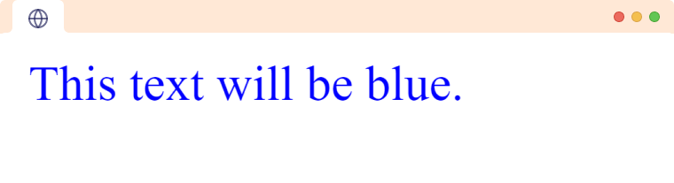 Multiple Styling using Inline Browser output with a paragraph element.