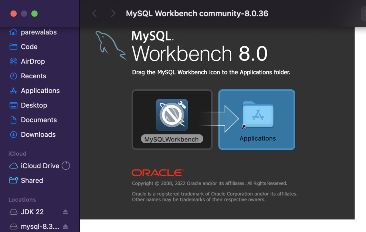 MySQL Workbench Setup on macOS MySQL Workbench Setup on macOS