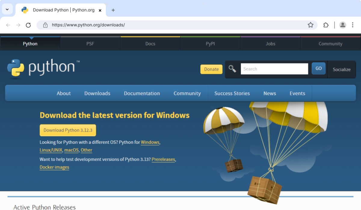 Python Download Page Python Download Page